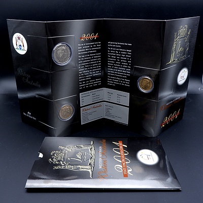 RAM 2001 Centenary of Federation, State Proof Three Coin Set, Western Australia