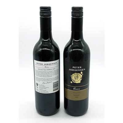 Peter Jorgensen Reserve 2009 McLaren Vale Shiraz - Lot of Two Bottles (2)