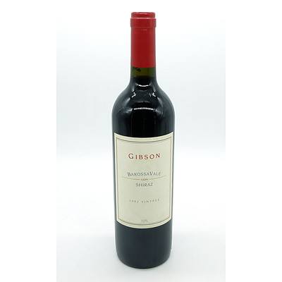 Gibson Barossa Vale 2002 Shiraz