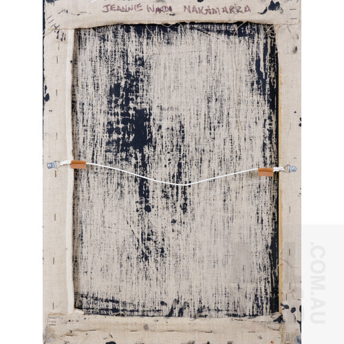 Jeannie Ward Nakamarra (20th Century, Aboriginal), Untitled, Acrylic on Linen, 60 x 45.5 cm