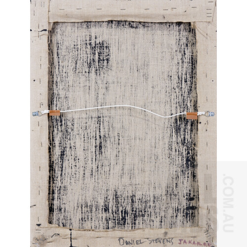 Daniel Stevens Jakamarra (20th Century, Aboriginal), Untitled, Acrylic on Linen, 60 x 45.5 cm