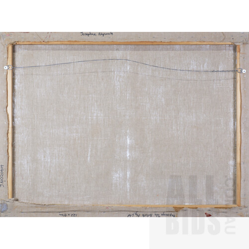 Josephine Naparrula (born c1948, Tingari language group), Untitled, Acrylic on Linen, 91 x 122 cm