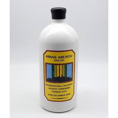 Oakwood Estates 'Persian Port' - HMAS ARUNTA FFH 151 - 750 ml in Stoneware Decanter