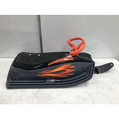 Stiga Snow Runner Kids Snow Sleds -Lot Of Two