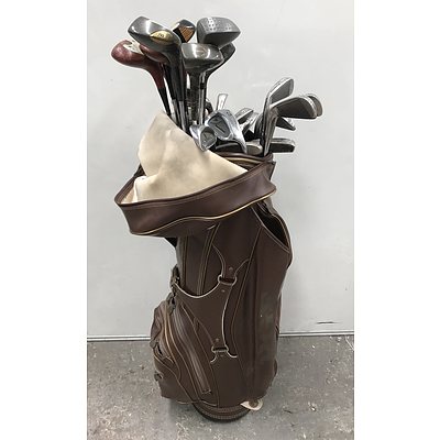 PGF Golf Bag With Clubs