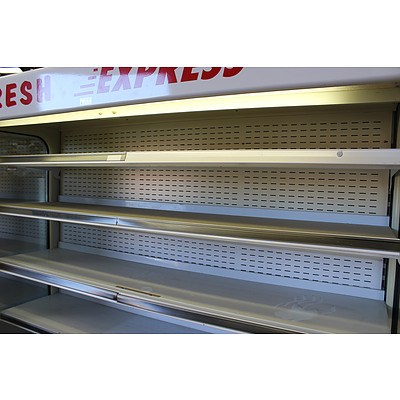 Shelley 180 Mobile Open Front 1000 Litre Commercial Display Refrigerator