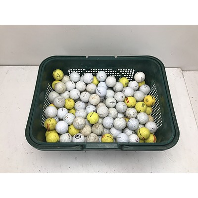 Large Collection Of Golf Balls