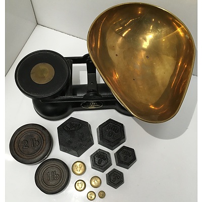 The Salter Staffordshire kitchen scales