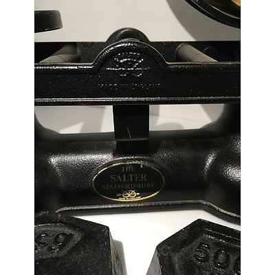 The Salter Staffordshire kitchen scales