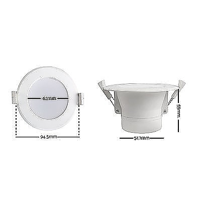 Lumey Set of 10 LED Downlights - Brand New