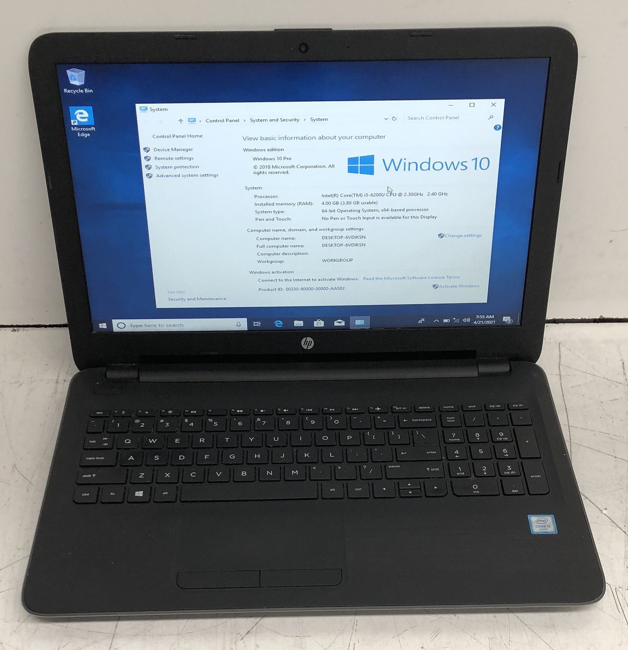 家電 HP laptop RMN TPN-C125 46072-135a.JPG