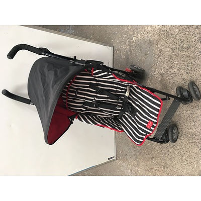 Kate Spade Limited Edition Maclaren Stroller With Travel Bag