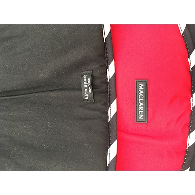 Kate Spade Limited Edition Maclaren Stroller With Travel Bag