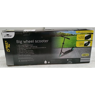 Crane Big Wheel Scooter - Brand New