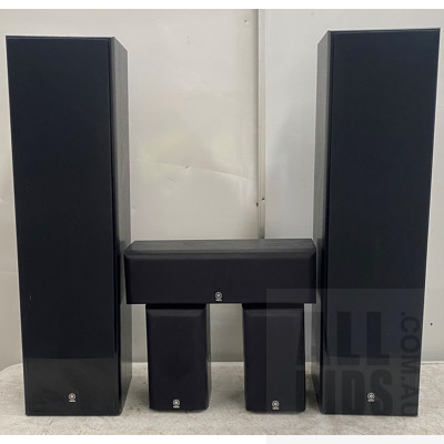 Yamaha Surround Sound Speakers, Lot of 7
