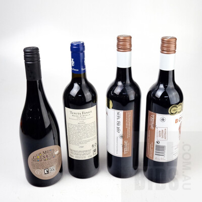 Four Various Red Wines (4)