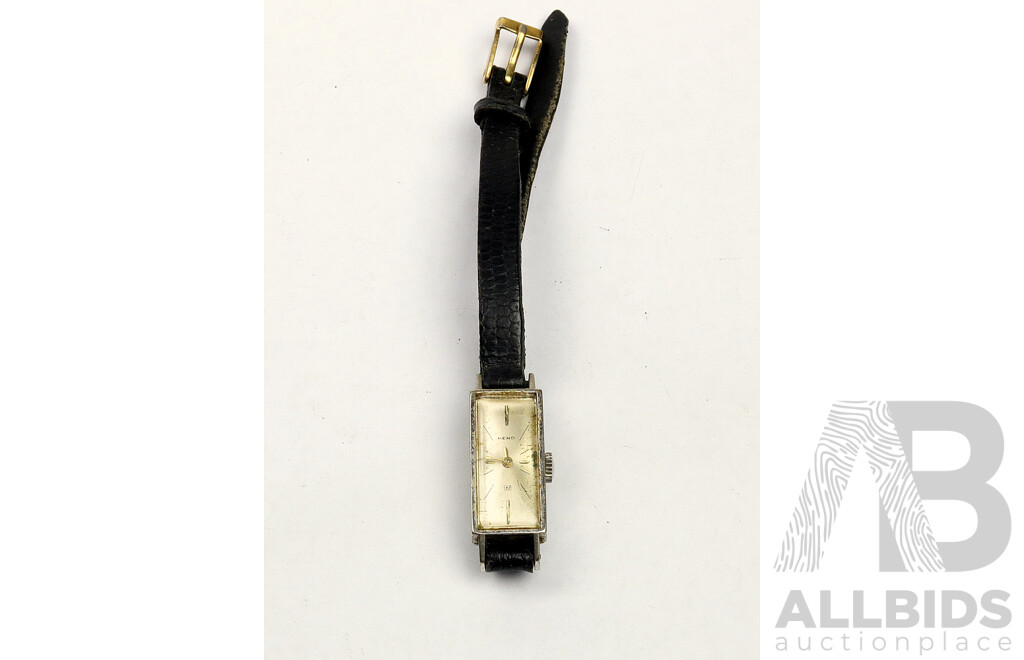 Women's Vintage Heno Watch, Swiss Made