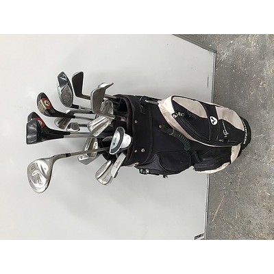 PGF Golf Bag With Clubs