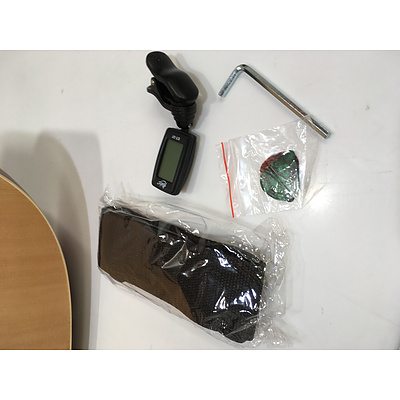 Huxley Acoustic Guitar With Accessories And Carry Bag