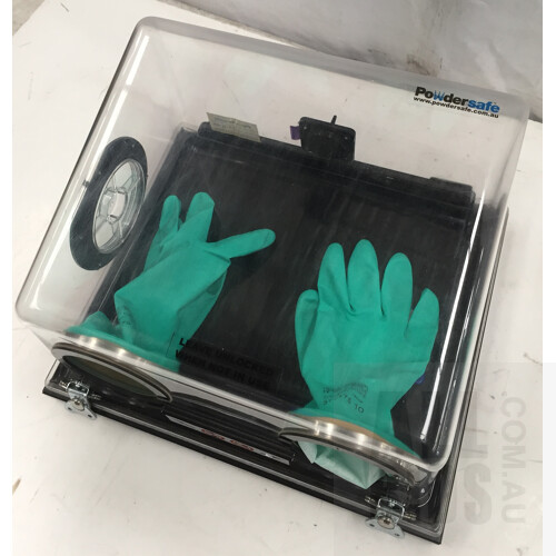 Powder Safe Contaminated Mail Isolation System