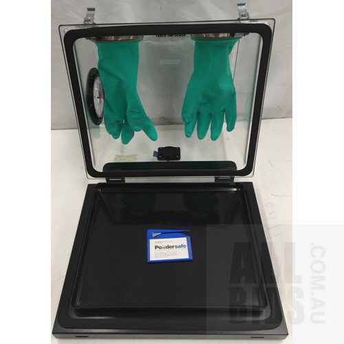 Powder Safe Contaminated Mail Isolation System