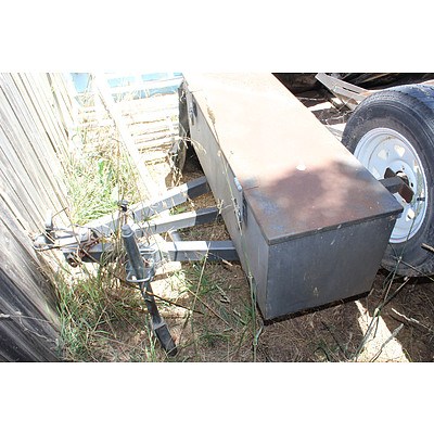 Resort Trailers 7' x 5' Single Axle Motorcycle Trailer