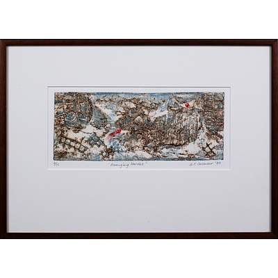 G. C. Coomber, Avenging Hordes 1989, Etching