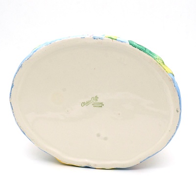 Clarice Cliff Lotus Bowl, Moulded Ceramic, For Newport Pottery England
