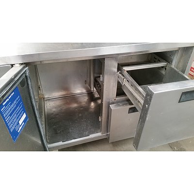 Williams Opal Stainless Steel Under Bench Freezer