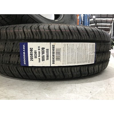 Goodride Radial SC301 205R14C Tyres -Pair