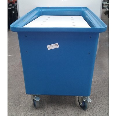 Spring Assisted Laundry Container on Castors
