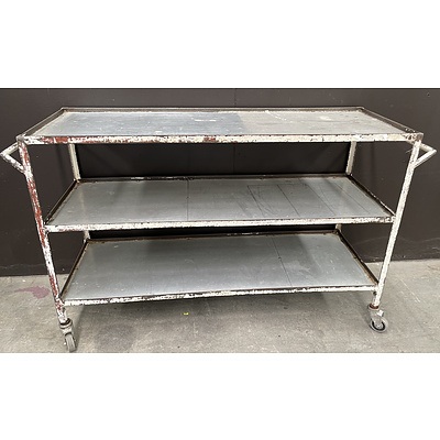 Mild Steel Mobile Trolley