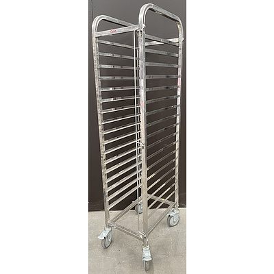 Portable Gastronome Rack Trolley