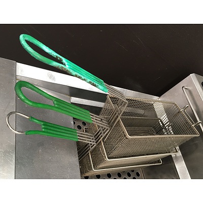 Blue Seal Double Basket Commercial Deep Fryer