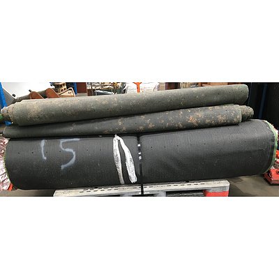 Synthetic Artificial Grass - Lot 5 Rolls On Pallet