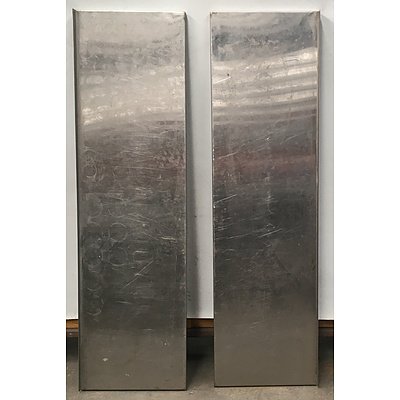 Stainless Steel Counter Tops - Lot Of 2