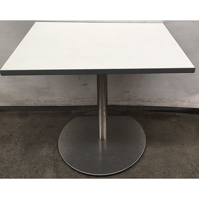 Small Cafe Outdoor Dining Tables  - Lot Of 2