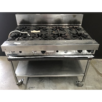 Goldstein Stainless Steel, 8 Burner Stove