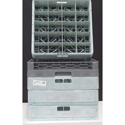 Professional Dishwasher Racks (Five) Including Hobart