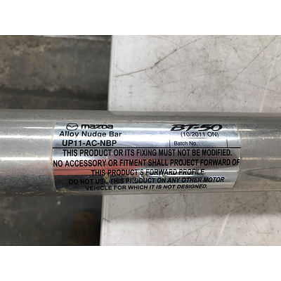 Mazda BT-50 Alloy Nudge Bar