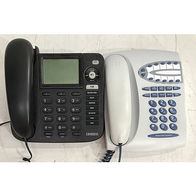 Uniden & Thomson Home Phones - Lot of Two - **NO BIDS**