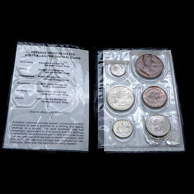 Australian Uncirculated Coin Set, 1963-64