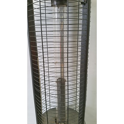 The Firemountain Living Flame Gas Patio Heater