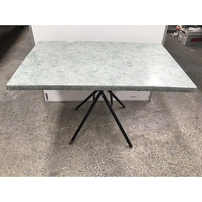 Werzalit Folding Trestle Table