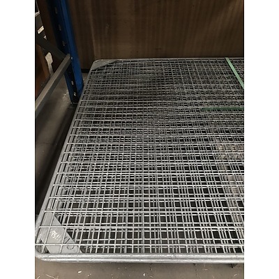 Galvanized Steel Earth Mats 2500 x 1200 -Lot Of Three
