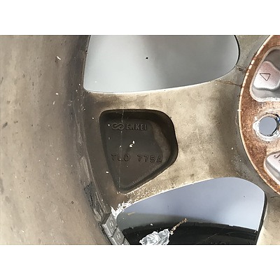 Enkai Honda Rims and Tyres -Set Of Four