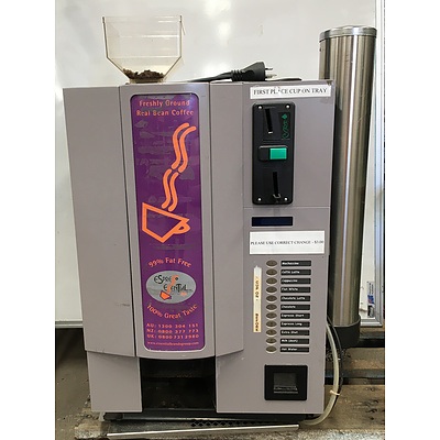 Flymax Coffee Coin Operated Vending Machine
