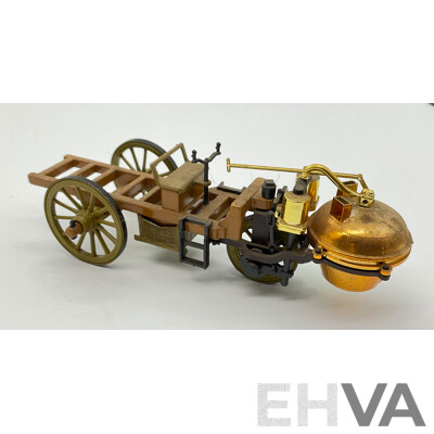 Vintage Brumm 1769 Fardier Vapeur Cugnot Three Wheel Steam Vehicle 1:43 Scale, Made in Italy