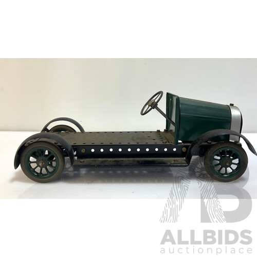 Vintage Primus Engineering Motor Chassis Outfit Toy Truck With Functioning Steering