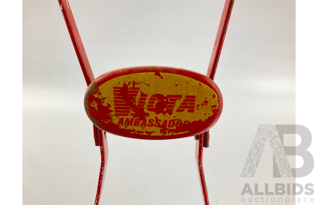 Vintage Cyclops Victa Ambassador Steel Toy Lawnmower with Original Box, Made in Australia